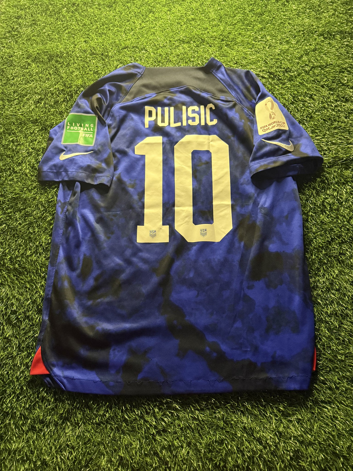 USA 2022 World Cup Blue Away Jersey – Pulisic