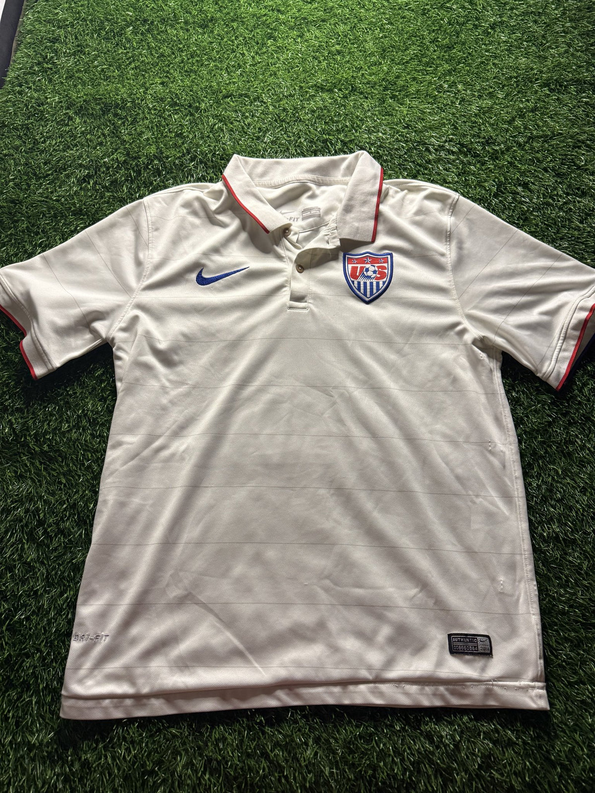 USA 2014 White Jersey