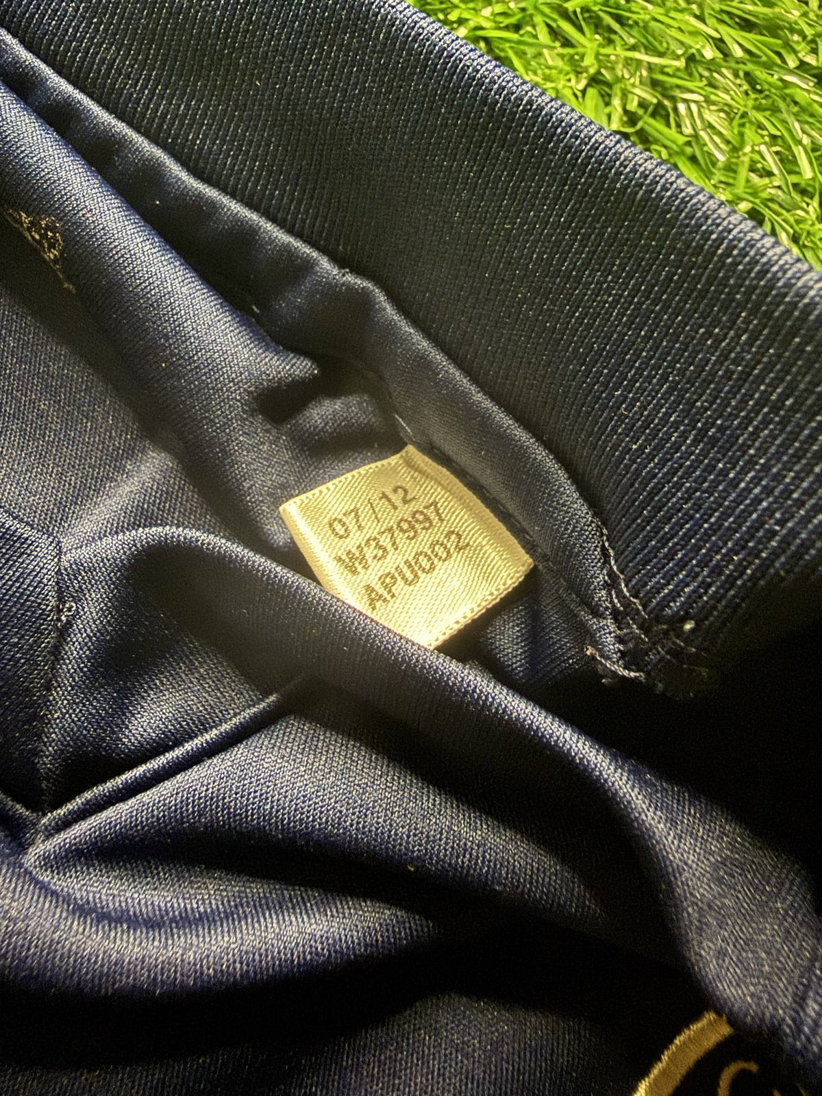 Chelsea 2012/13 training jersey inner tag
