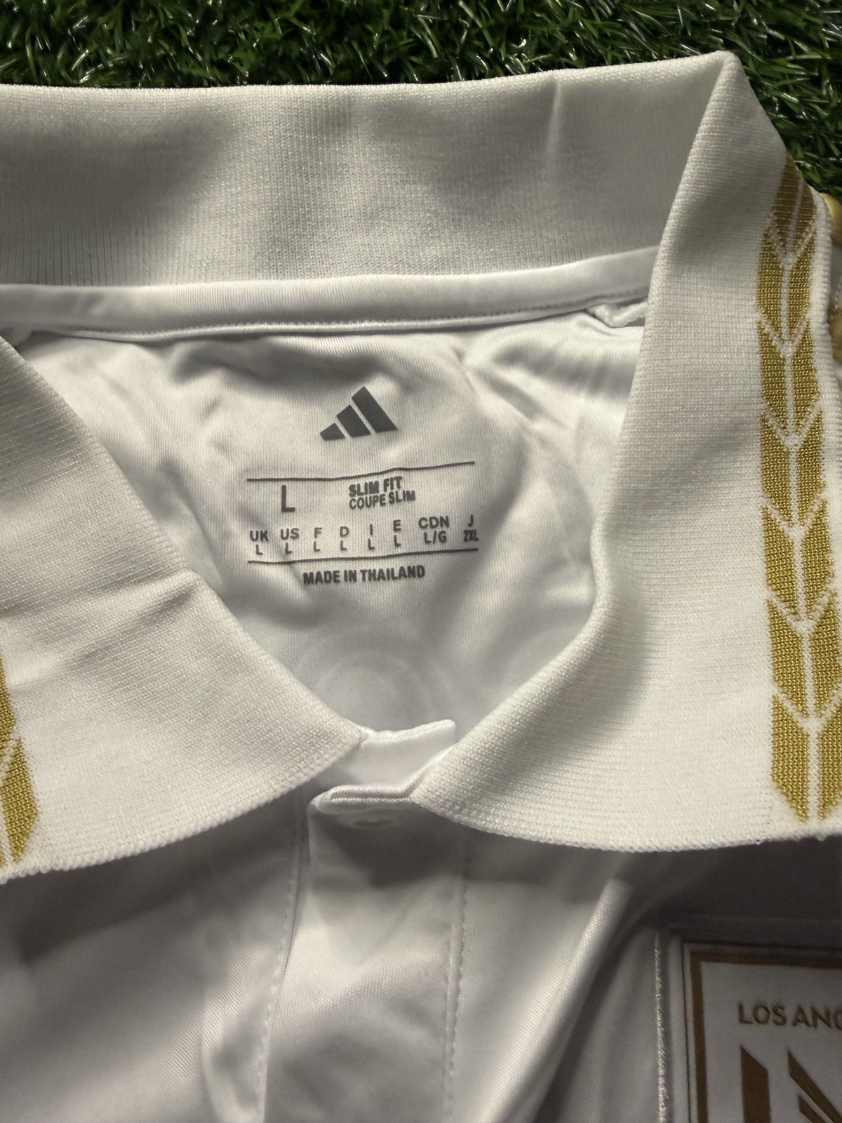 LAFC 2025 away jersey size tag