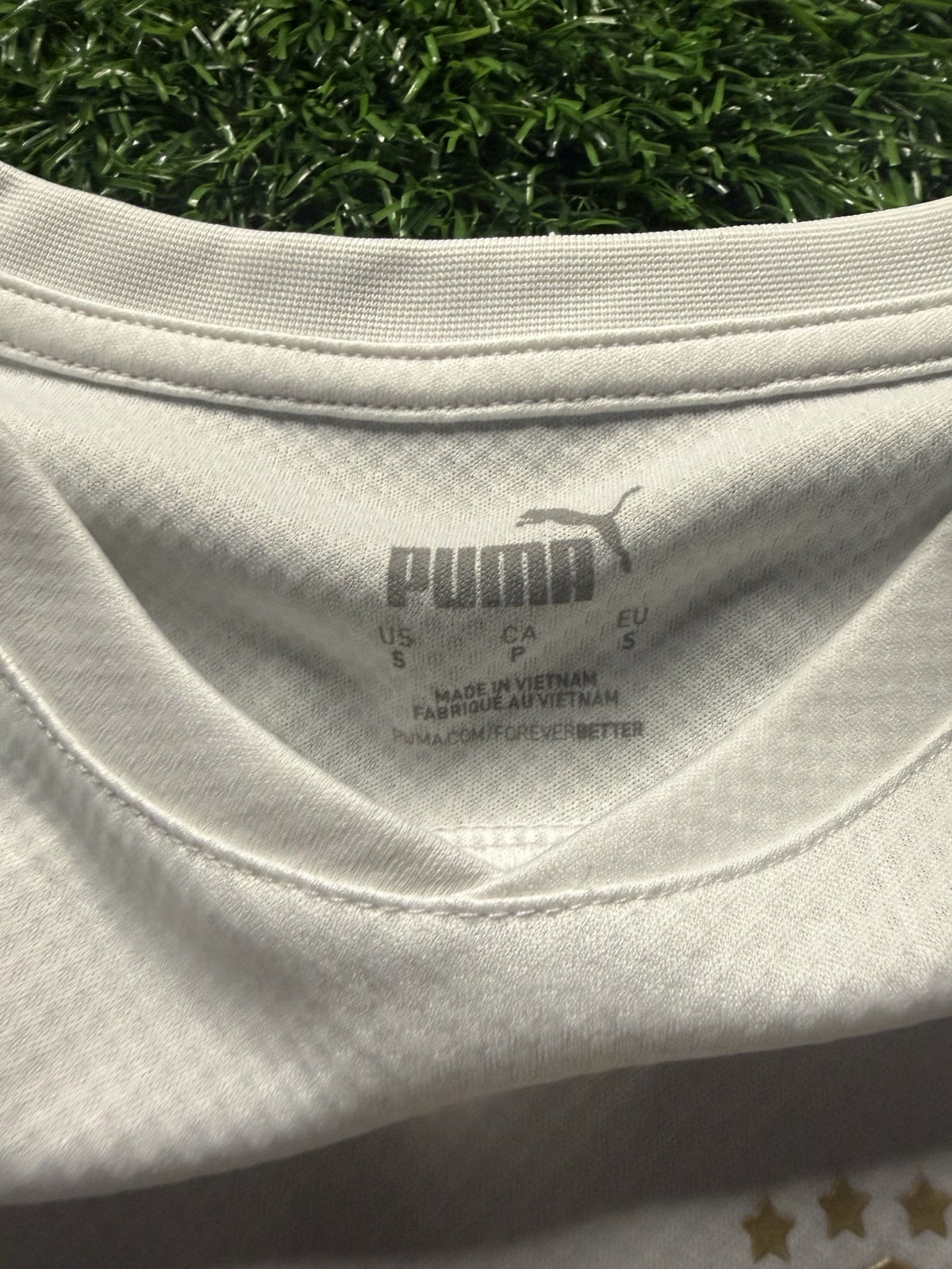 Italy 2021 away jersey size tag